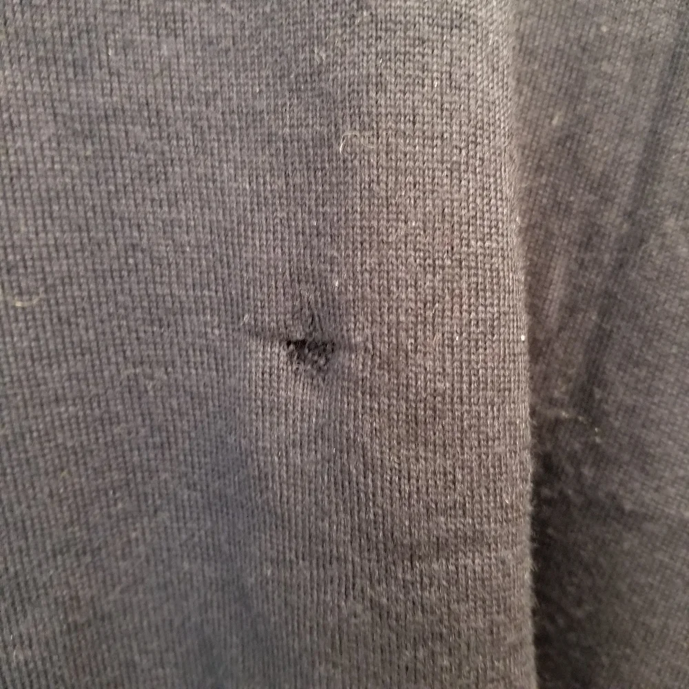 {L} Golden Goose Navy Wool Tomio Turtleneck